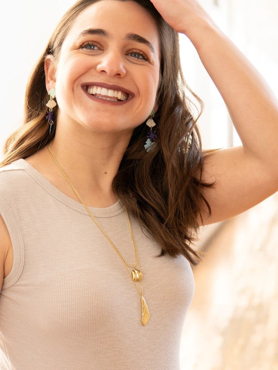 Beach Treasure Convertible Double Strand Necklace