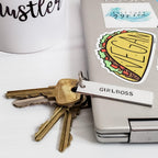 BEACH VIBES Bar Keychain Key Chain La Vie Bien BEACH VIBES Bar Keychain