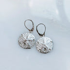 Beachcomers Sand Dollar Earrings by Derive Jewelry