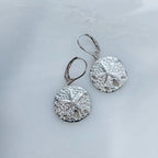 Beachcomers Sand Dollar Earrings by Derive Jewelry