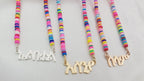 Bead Amharic Name Necklace La Vie Bien Bead Amharic Name Necklace