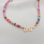 Bead Amharic Name Necklace La Vie Bien Bead Amharic Name Necklace