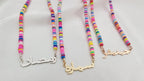 Bead Arabic Name Necklace La Vie Bien Bead Arabic Name Necklace
