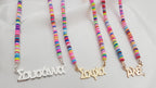 Bead Greek Name Necklace La Vie Bien Bead Greek Name Necklace