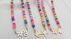 Bead Korean Name Necklace La Vie Bien Bead Korean Name Necklace