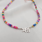 Bead Korean Name Necklace La Vie Bien Bead Korean Name Necklace