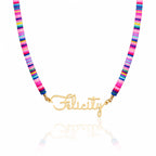 Bead Name Necklace La Vie Bien Bead Name Necklace