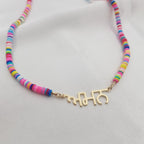 Bead Punjabi Name Necklace La Vie Bien Bead Punjabi Name Necklace