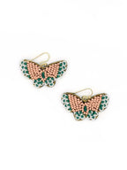 Beaded Butterfly Earrings by Fair Anita