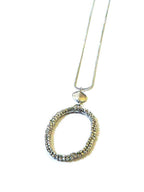 Beaded Hollow Necklace