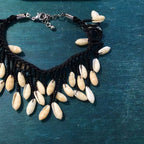 Beaded Rice Shell Necklace and Bracelet La Vie Bien Beaded Rice Shell Necklace and Bracelet