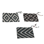 Beaded Seed Bead Geometric Coin Purse - Guatemala Bags La Vie Bien Beaded Seed Bead Geometric Coin Purse - Guatemala