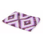 Beaded Seed Bead Geometric Coin Purse - Guatemala Bags La Vie Bien Beaded Seed Bead Geometric Coin Purse - Guatemala