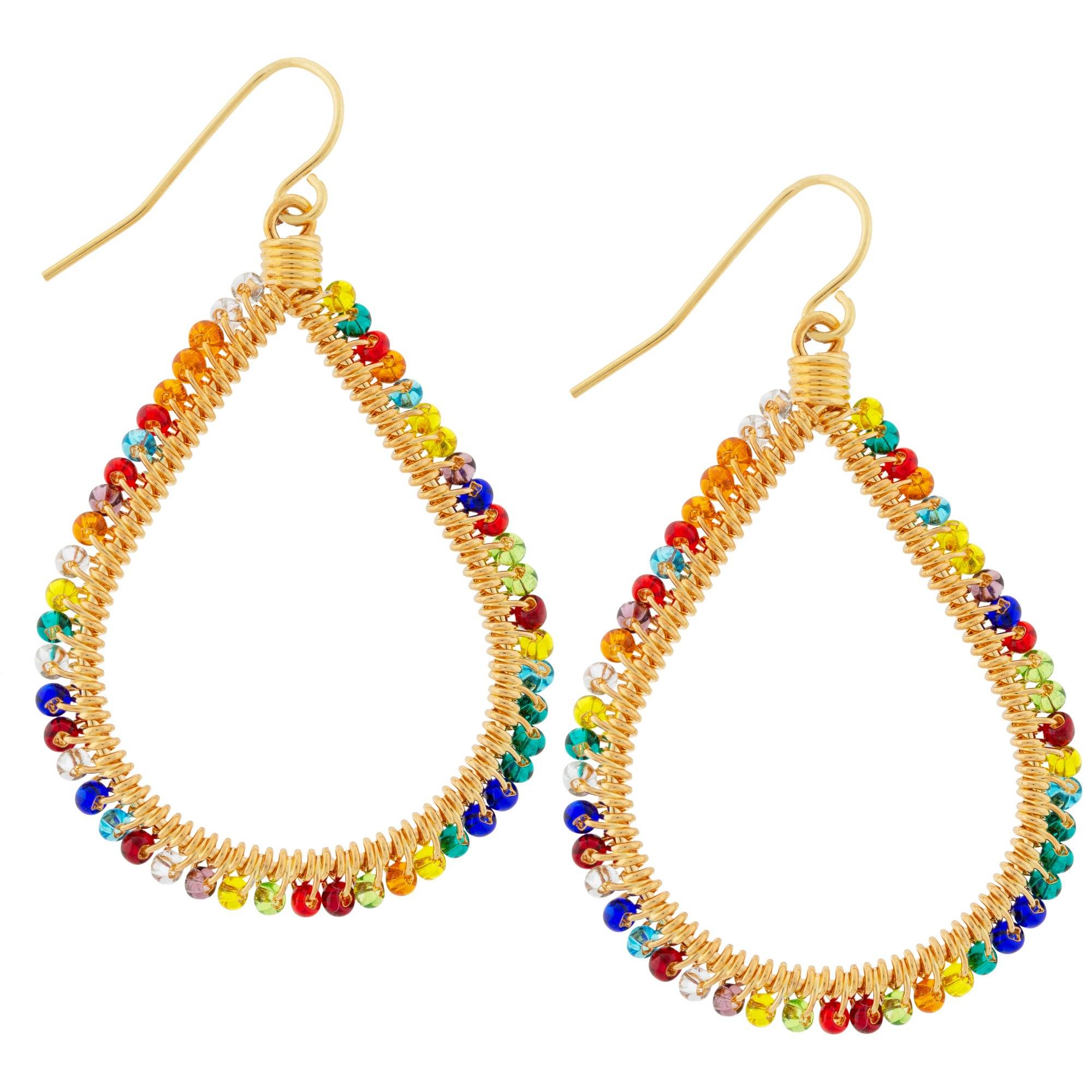 Beads of Life Multicolor Earrings Earrings - Fashion La Vie Bien Beads of Life Multicolor Earrings