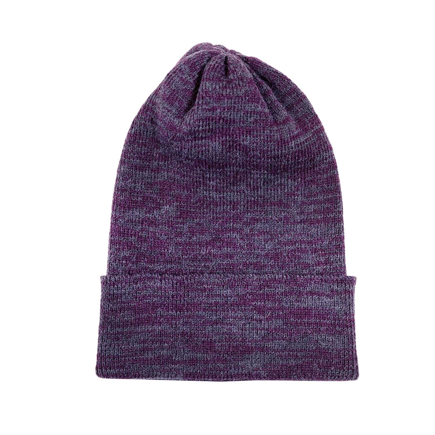 Beanie - Pixel - Eggplant by Ethical Trade Co