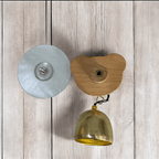 Bear Charm Wooden Doorbell by Music Frog Co