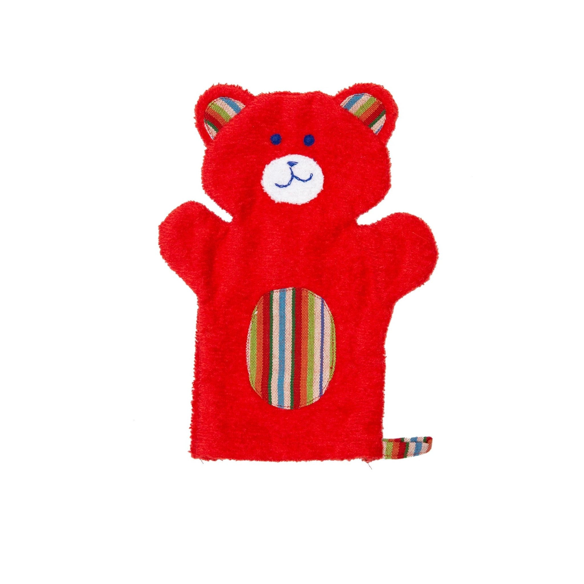 Bear Puppet Washcloth by Upavim Crafts