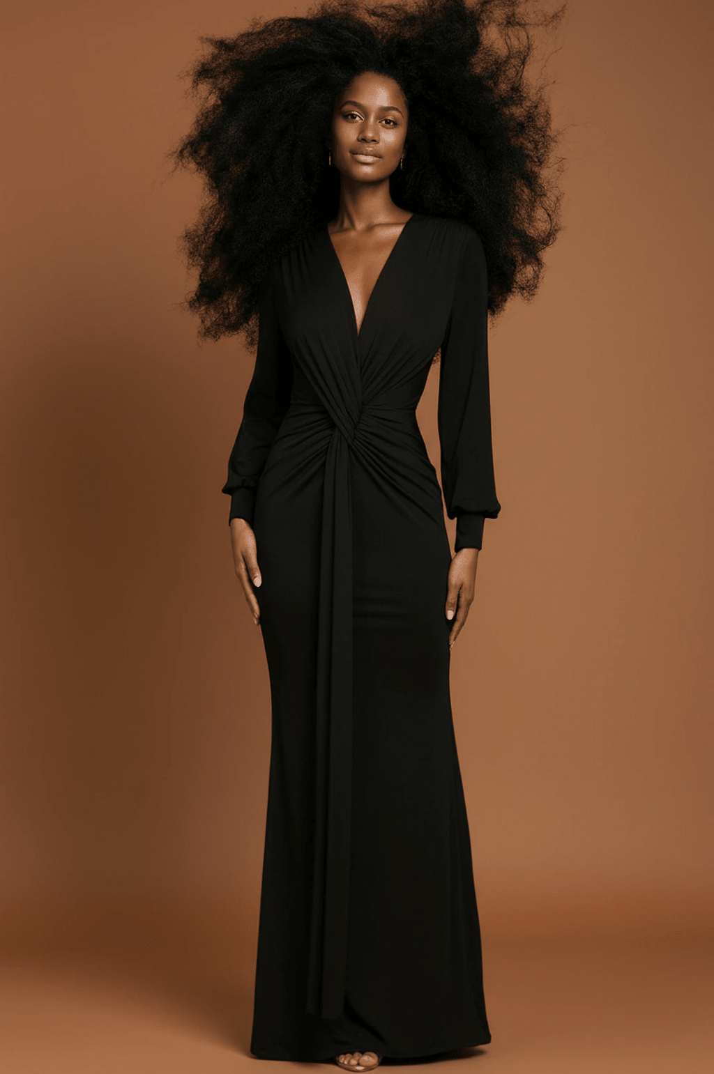 Beautiful Black Long Dress