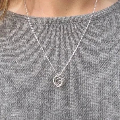 Beautiful Mess Sterling Necklace