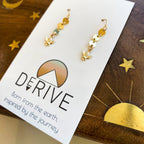 Bee Charm Coin Earrings by Derive Jewelry