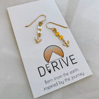 Bee Charm Coin Earrings by Derive Jewelry