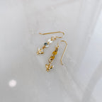 Bee Charm Coin Earrings by Derive Jewelry