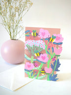 Bee My Valentine Lasercut Card by Ash & Rose