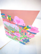 Bee My Valentine Lasercut Card by Ash & Rose