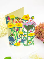 Bee Thank You Lasercut Card by Ash & Rose