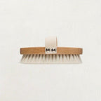 Beech Wood Bath Brush with Elastic Band by White Cliff Studio