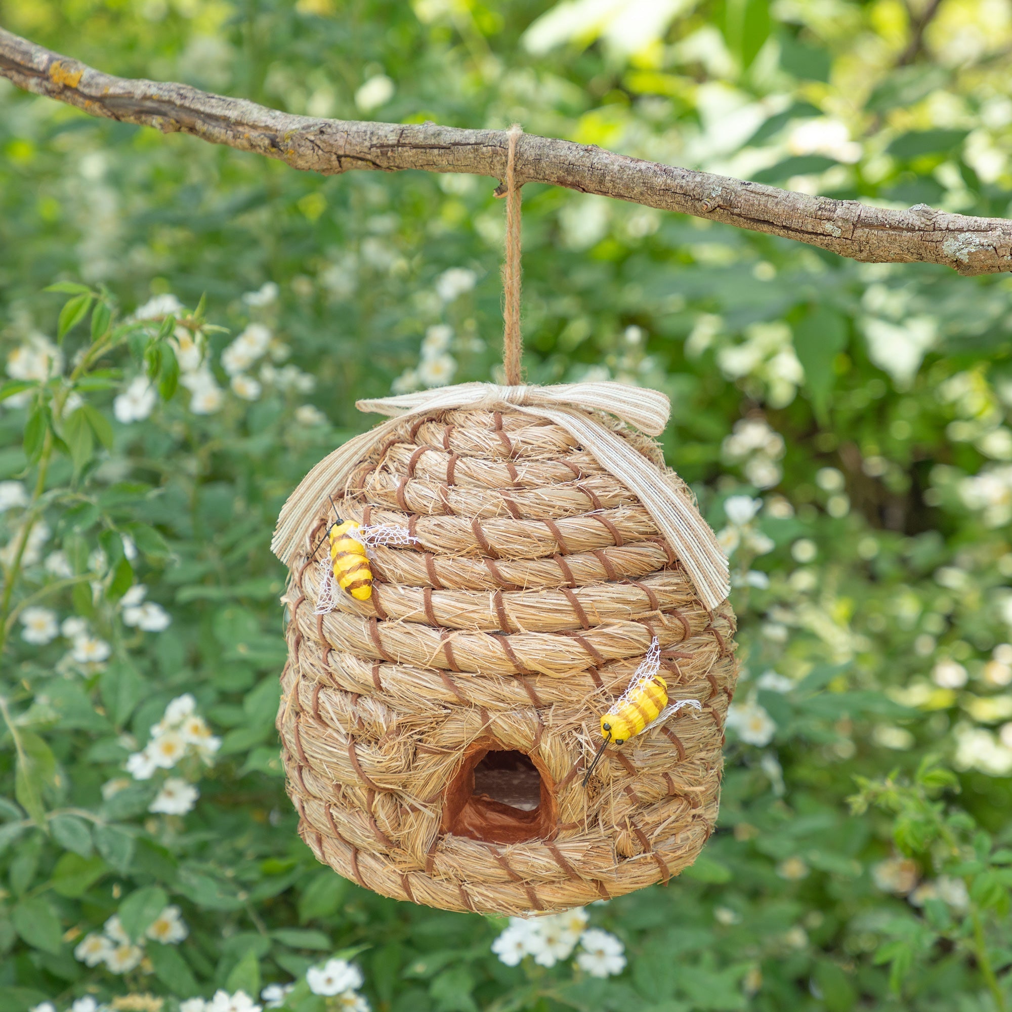 Beehive Birdhouse Backyard Habitat La Vie Bien Beehive Birdhouse