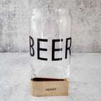 BEER MONEY Glass and Money Clip Gift La Vie Bien BEER MONEY Glass and Money Clip Gift