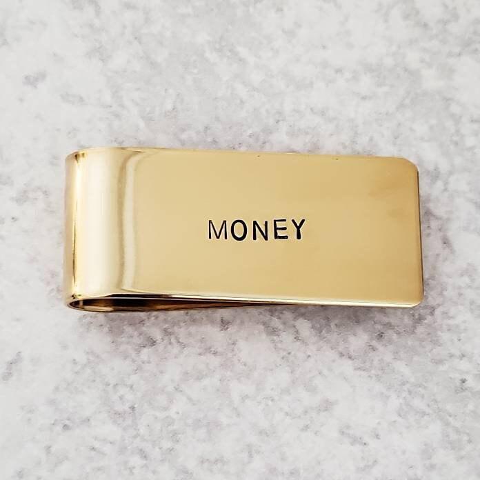BEER MONEY Glass and Money Clip Gift La Vie Bien BEER MONEY Glass and Money Clip Gift