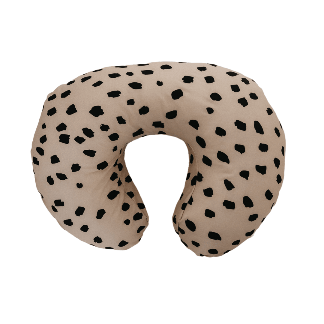 Beige Black Marks Sahara Nursing Pillow Cover Boppy Pillow Covers La Vie Bien Beige Black Marks Sahara Nursing Pillow Cover