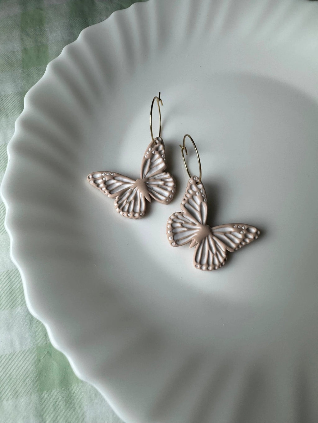 Beige Butterflies by Shop Something Earthy
