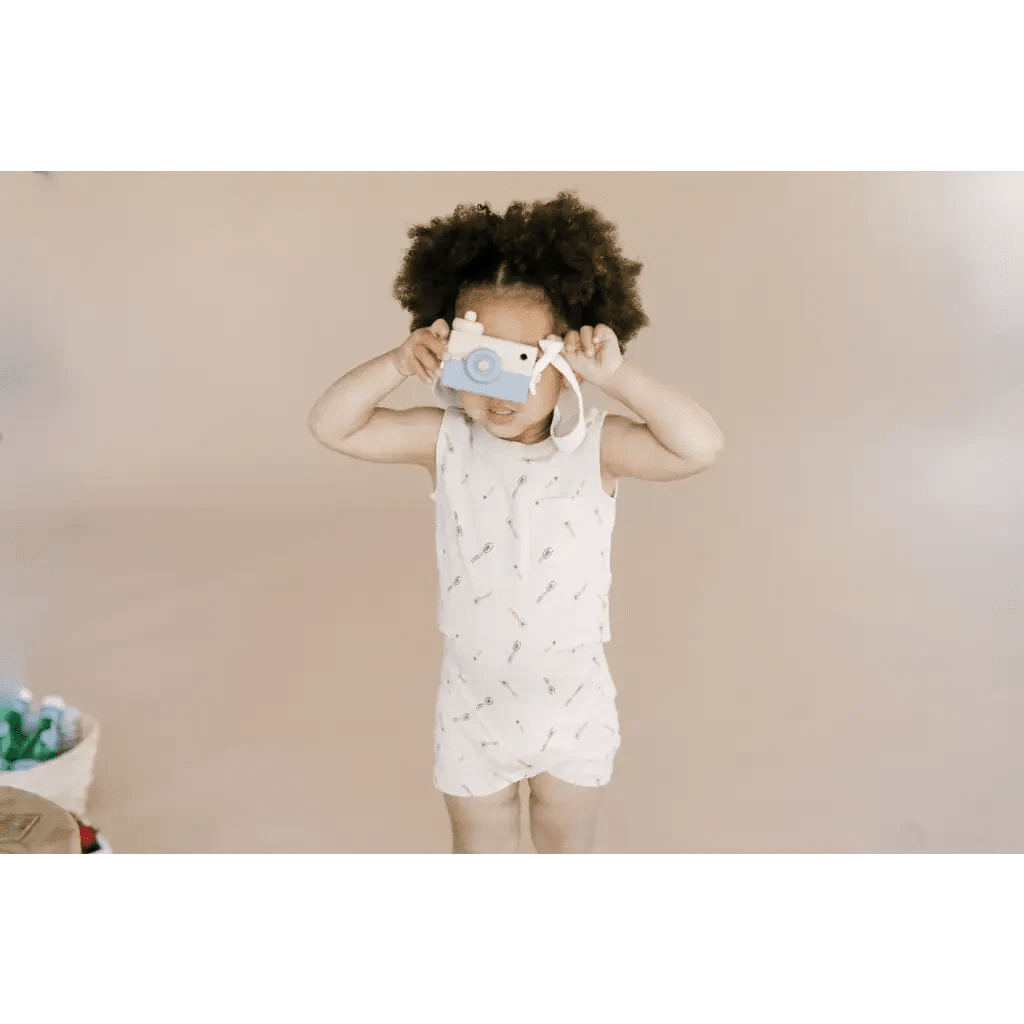 Beige Pocket Playsuit for the Ultimate Summer Vibe in Super Soft Cotton by Polished Prints