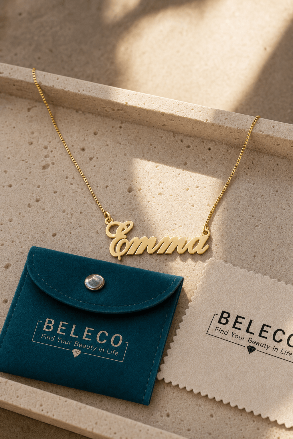 Beleco Jewelry - Custom Name Necklace La Vie Bien Beleco Jewelry - Custom Name Necklace