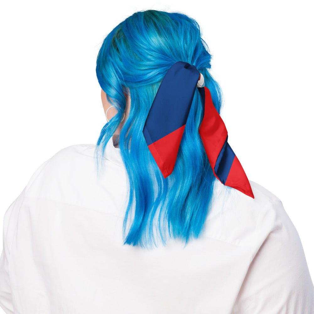 Belize Flag Bandana All-Over Print Bandana La Vie Bien Belize Flag Bandana