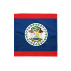 Belize Flag Bandana All-Over Print Bandana La Vie Bien Belize Flag Bandana