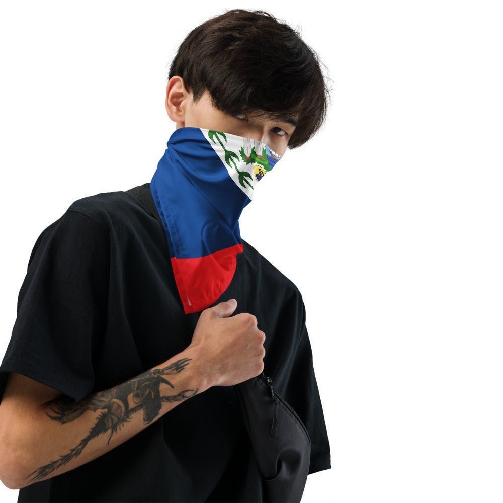 Belize Flag Bandana All-Over Print Bandana La Vie Bien Belize Flag Bandana