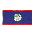 Belize Flag Beach Towel Beach Towel (Generic Brand) La Vie Bien Belize Flag Beach Towel