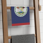 Belize Flag Rally Towel Rally Towel La Vie Bien Belize Flag Rally Towel