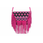 Bella Crossbody Embroidered Fringe Envelope Bag - Thailand Bags La Vie Bien Bella Crossbody Embroidered Fringe Envelope Bag - Thailand