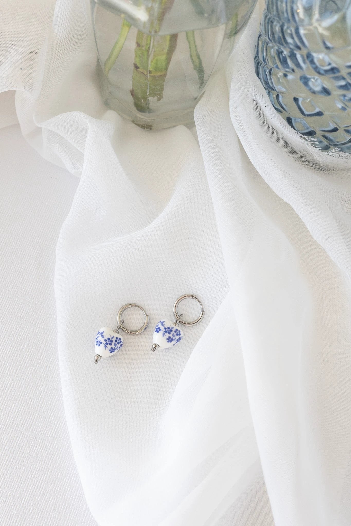 Bella Hoop in Blue by Rose & Clay