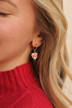 Bella Hoop in Red by Rose & Clay