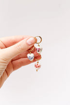 Bella Hoop in Red by Rose & Clay