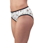 Bella Italiana women's underwear briefs, Italian themed espresso, scooter, flag pattern All Over Prints La Vie Bien Bella Italiana women's underwear briefs, Italian themed espresso, scooter, flag pattern