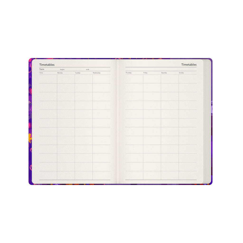 Bella Ramsay Cat - A5 Week - to - View Mid/Academic Year Diary Planner 2025 - 2026