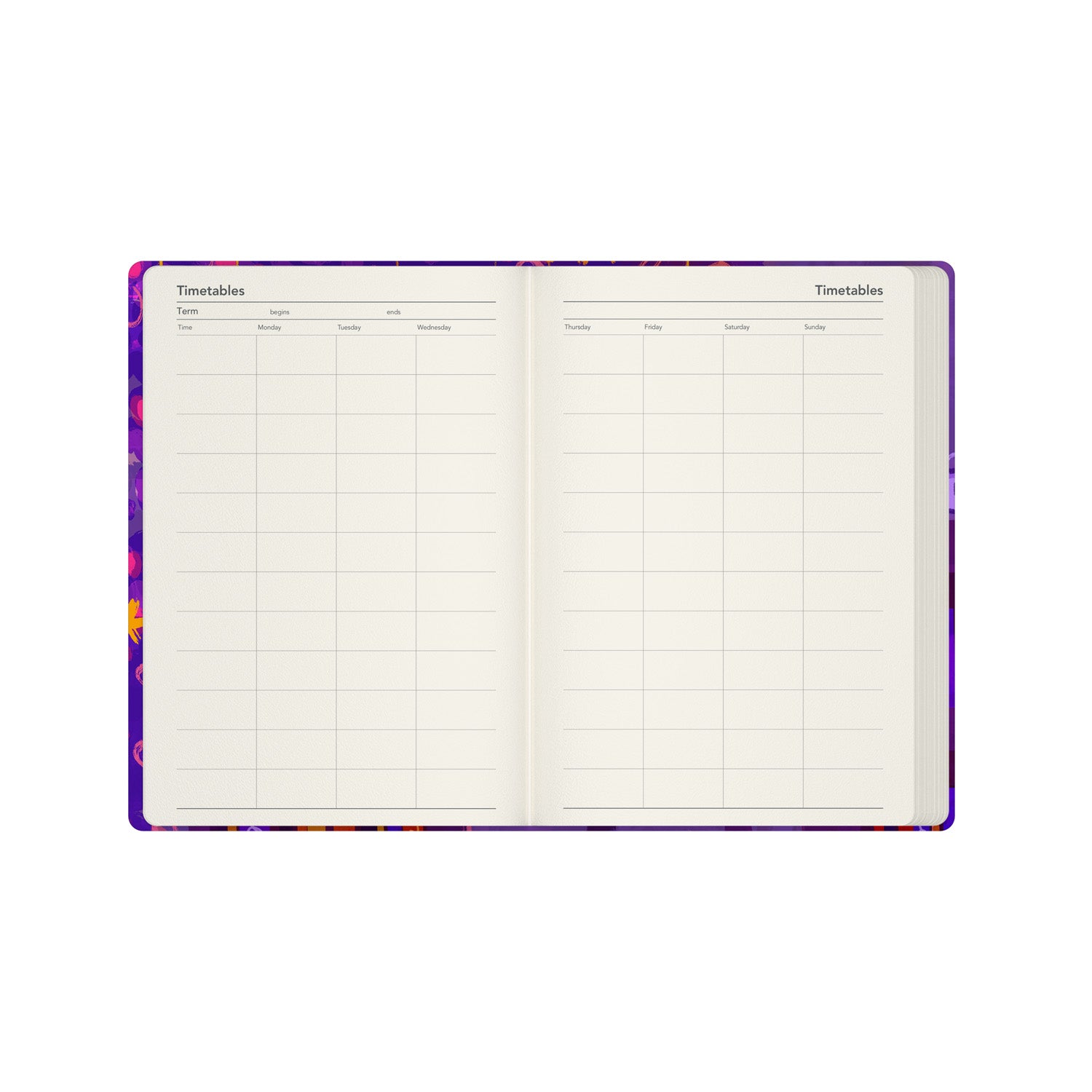 Bella Ramsay Cat - A5 Week - to - View Mid/Academic Year Diary Planner 2025 - 2026