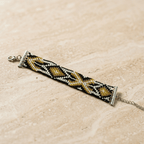 Bella Seed Bead Adjustable Closure Bracelet - Guatemala Bracelets La Vie Bien Bella Seed Bead Adjustable Closure Bracelet - Guatemala